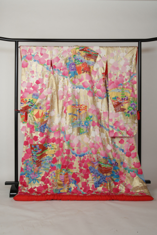 手描き友禅打掛Ａ2033