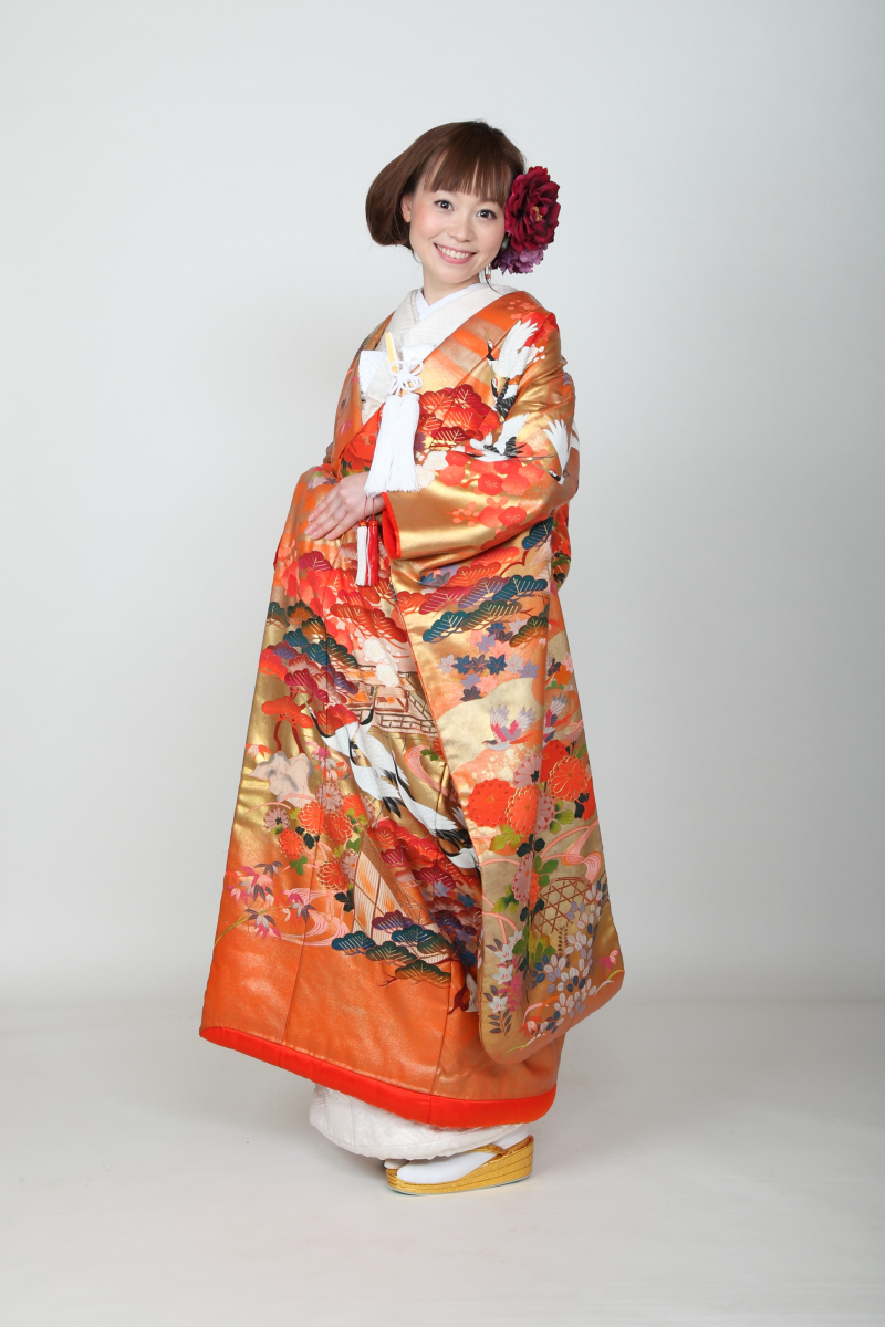 手書き友禅打掛Ａ2015