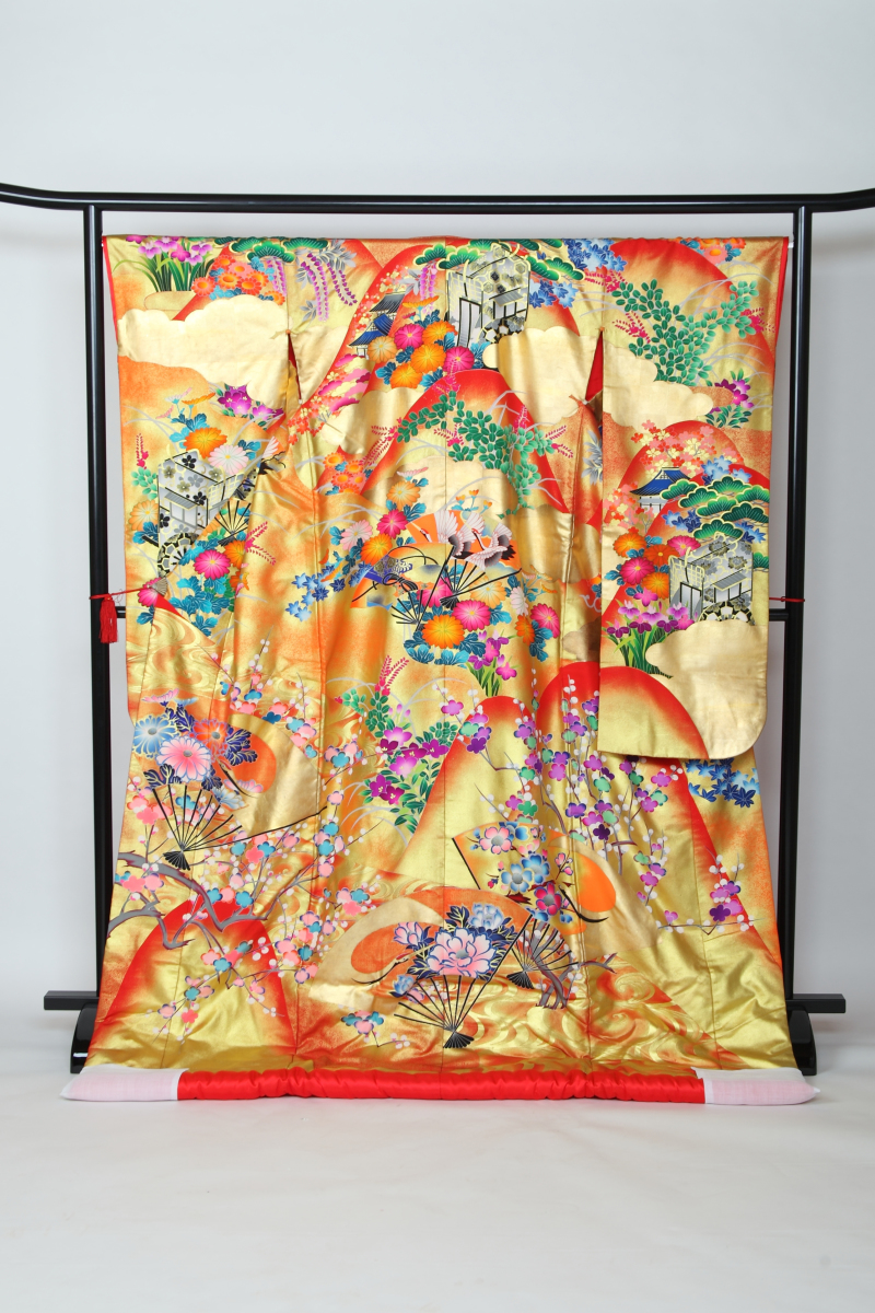 手書き友禅打掛Ａ2019