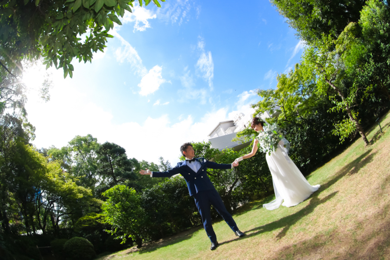 挙式前の一コマ