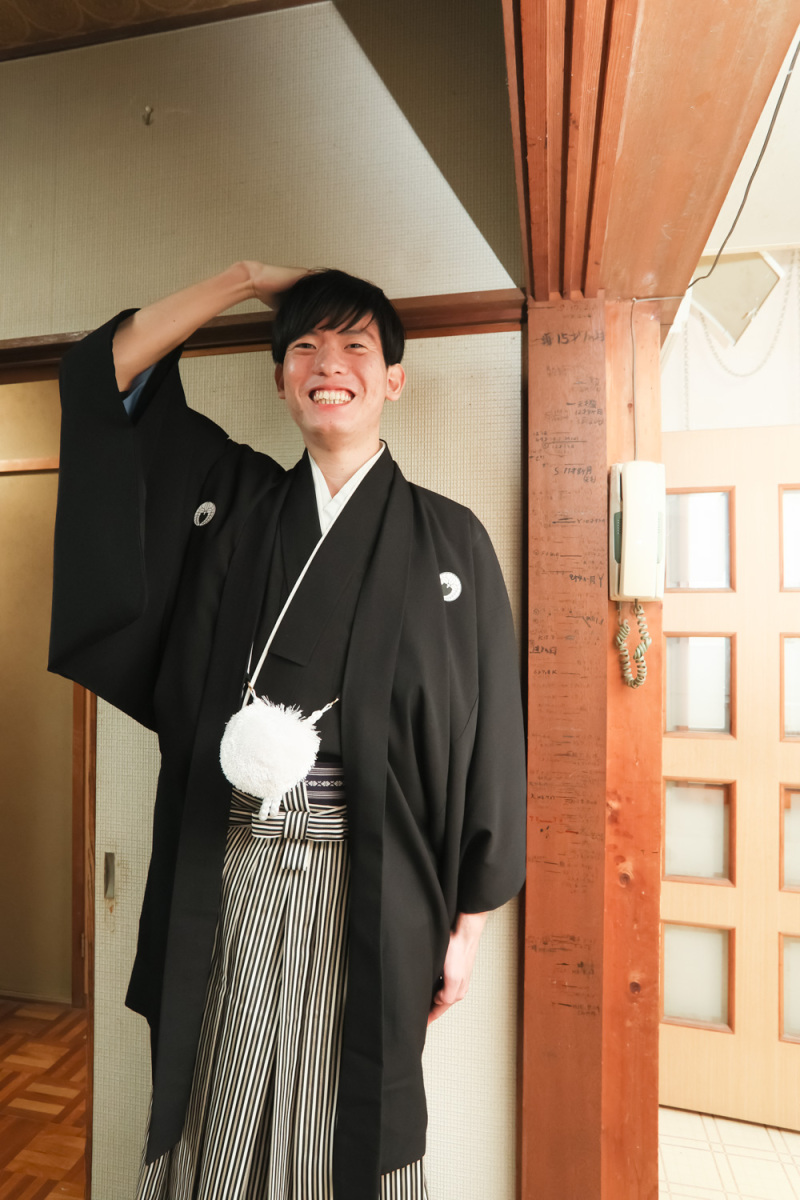 最後は実家での撮影！（笑）