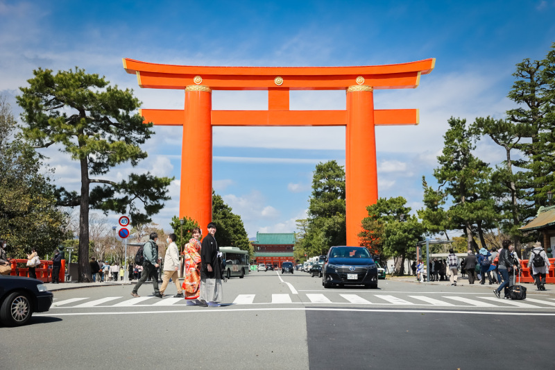 移動中も写真を撮る（笑）