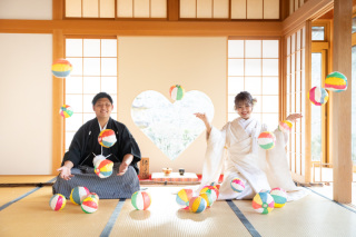 スタジオ マタニティウェディングフォト 画像