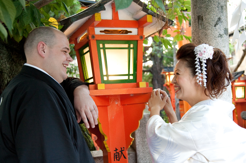 見つめ合う二人