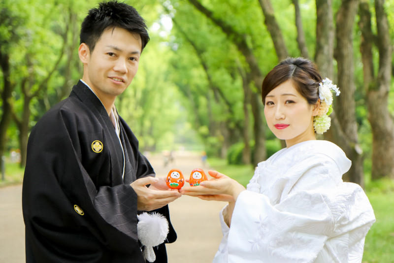 可愛いだるまさん