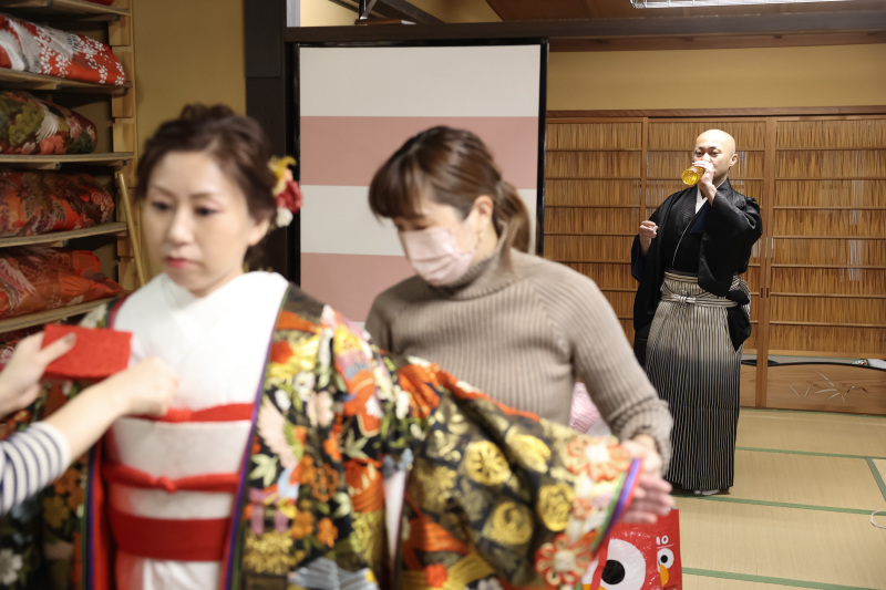 リラックスムードから