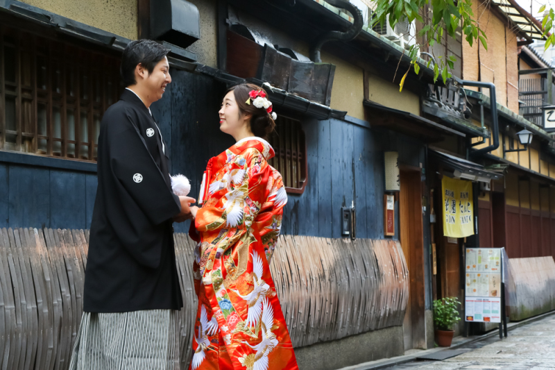 見つめ合う二人