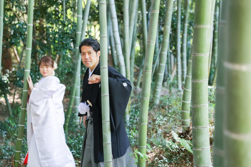 境内に竹林もあります！