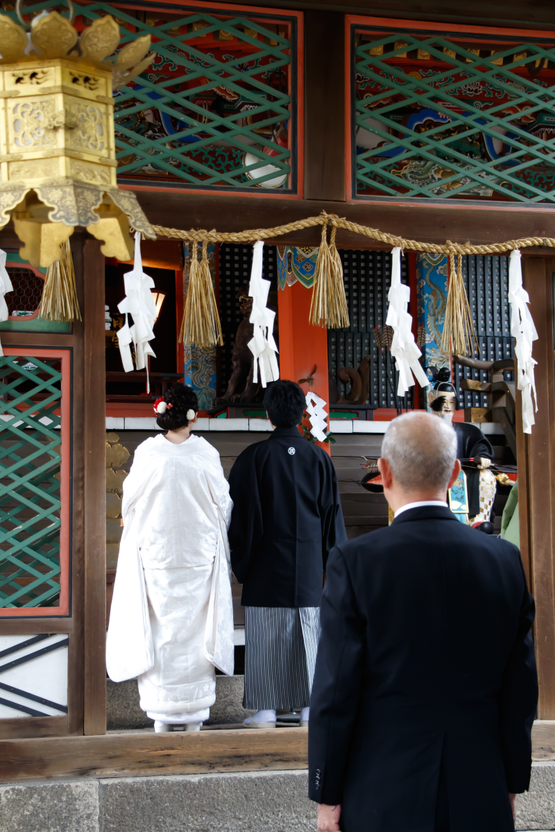 お二人を見守るご家族