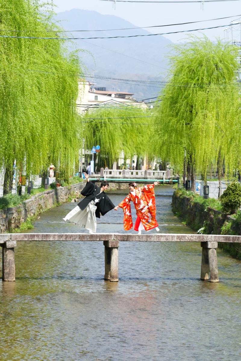 一本橋は素敵!現役の超細い石橋!(笑)
