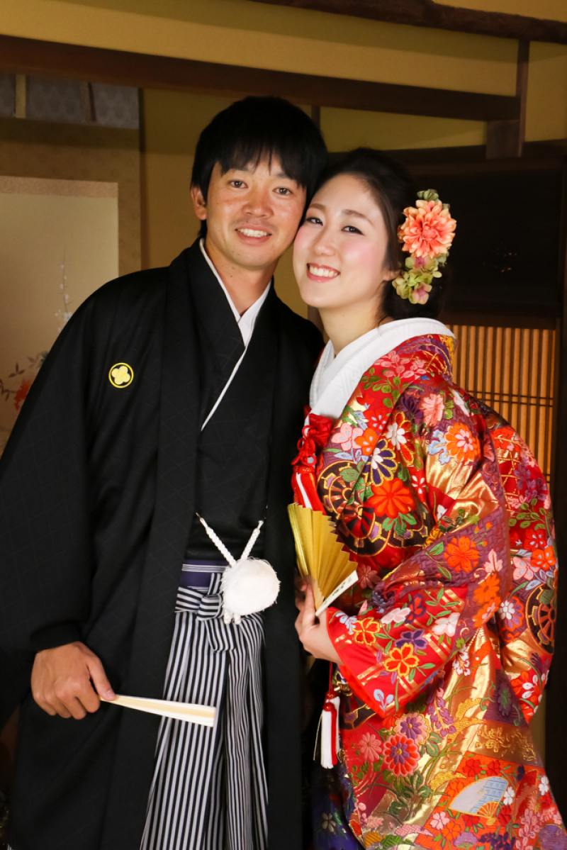 寄り添うお二人