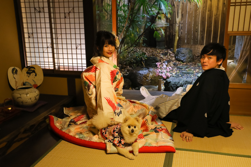 いろんな部屋で！