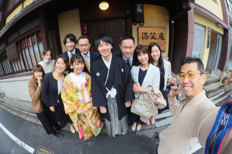 出陣前の家族写真＆自撮り！（笑）