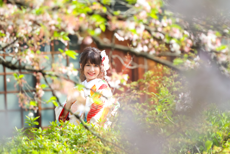 隙間ショットも