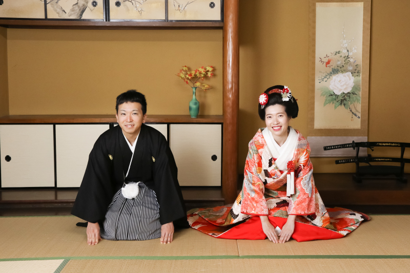 スマイルハンター鉄板のご挨拶ポーズ