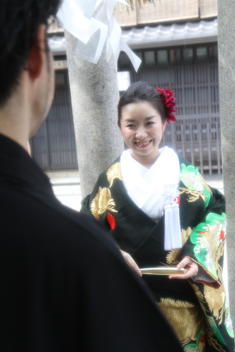 見つめ合う二人