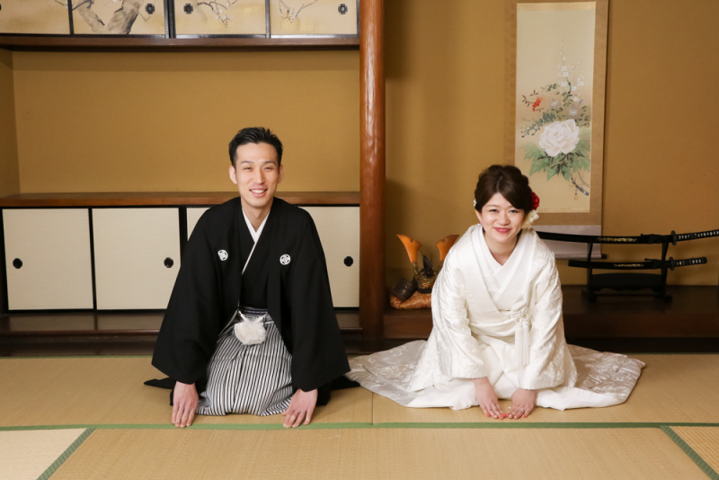 町家スタジオでの撮影