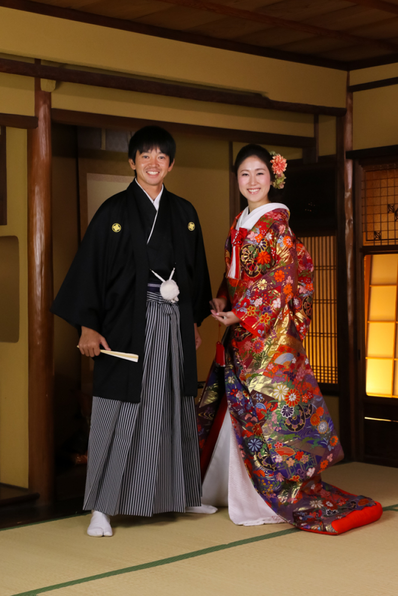 町家スタジオでの撮影