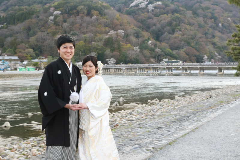 嵐山でも撮影！