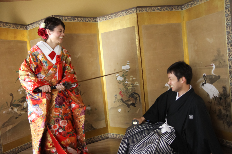 新婦さんの勝利！