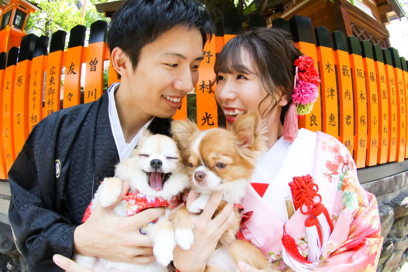 見つめあうお二人