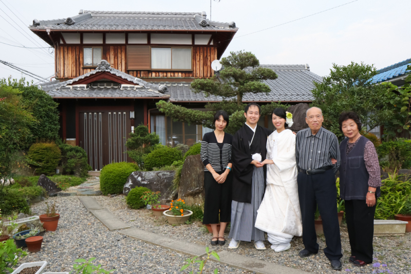 実家での撮影も