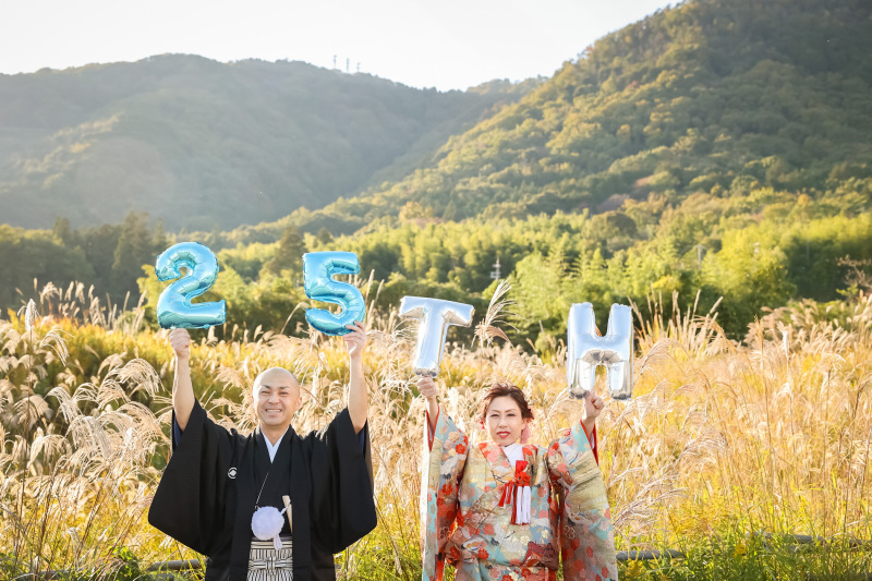 大自然を背景に！