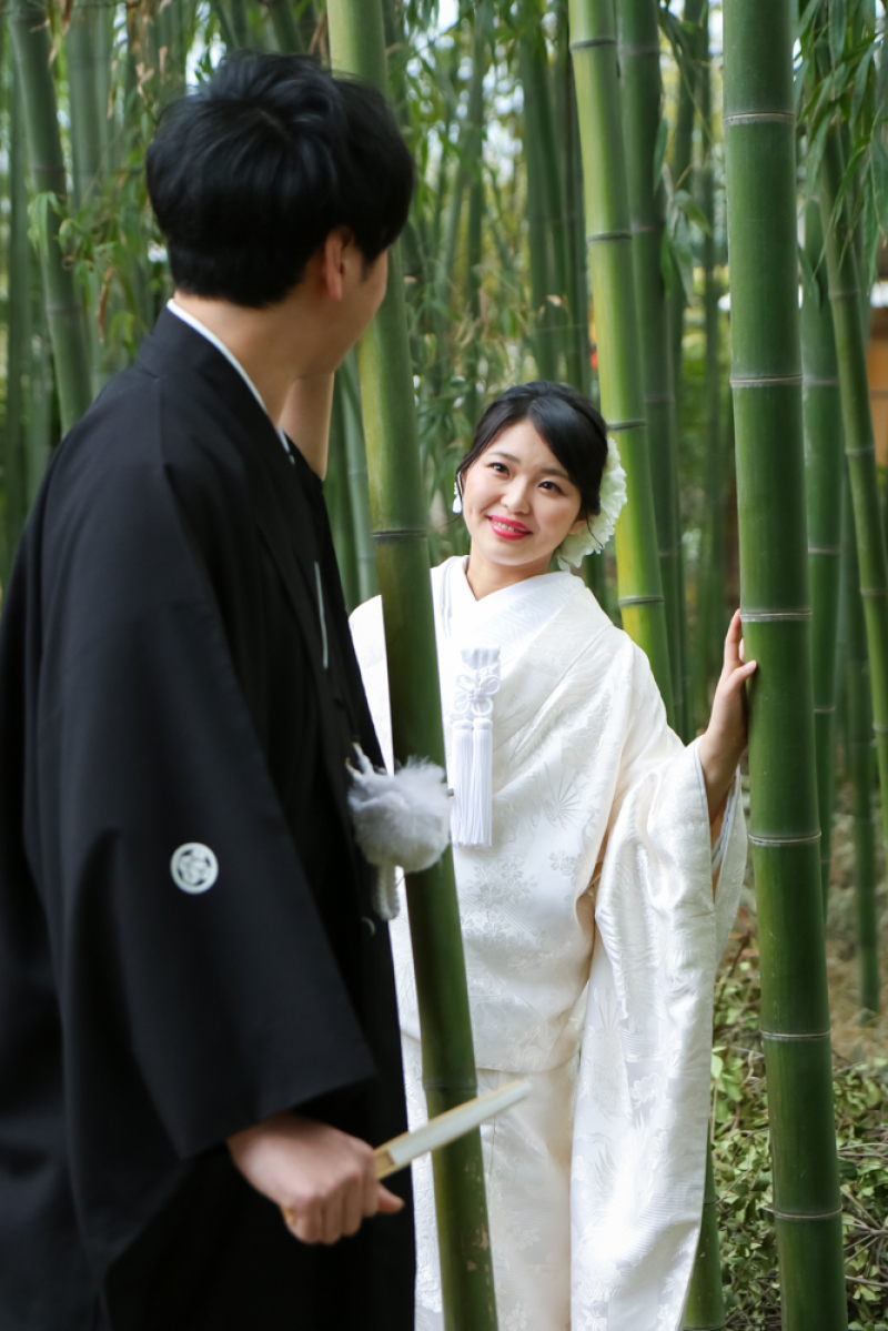 にこやかな新婦様