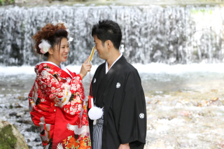 見守られる前撮り