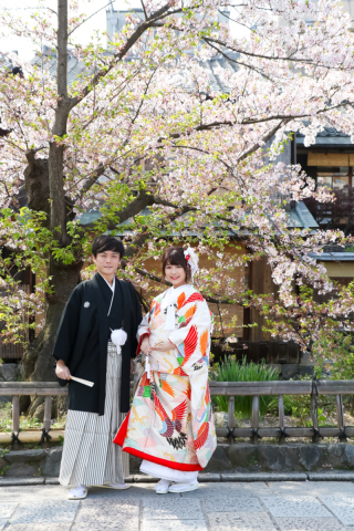 サクラもお二人もステキ！