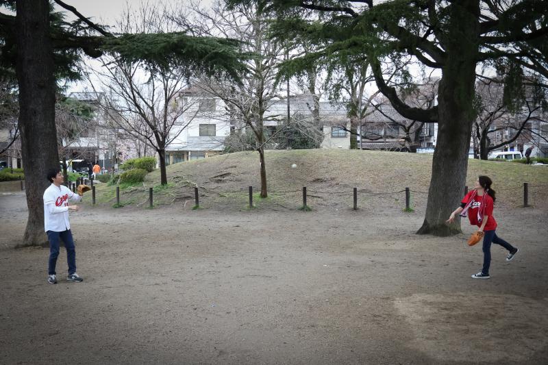 愛のキャッチボール!