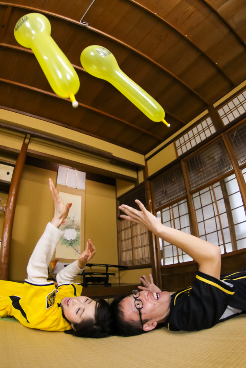 町家の中で！（笑）