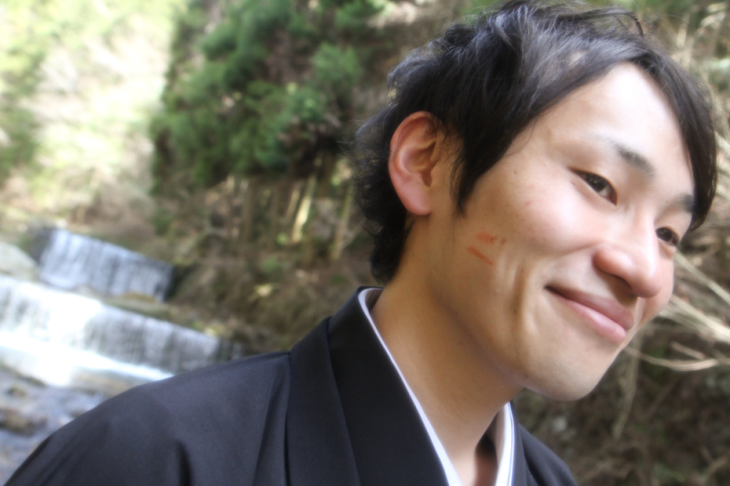 ほっぺに！（笑）