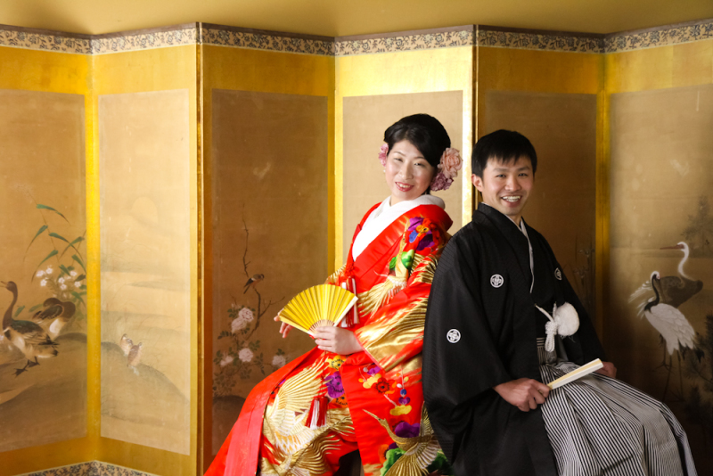 京町家「洛笑庵」にて