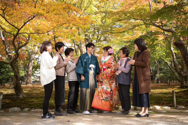 ご家族様に見守られて