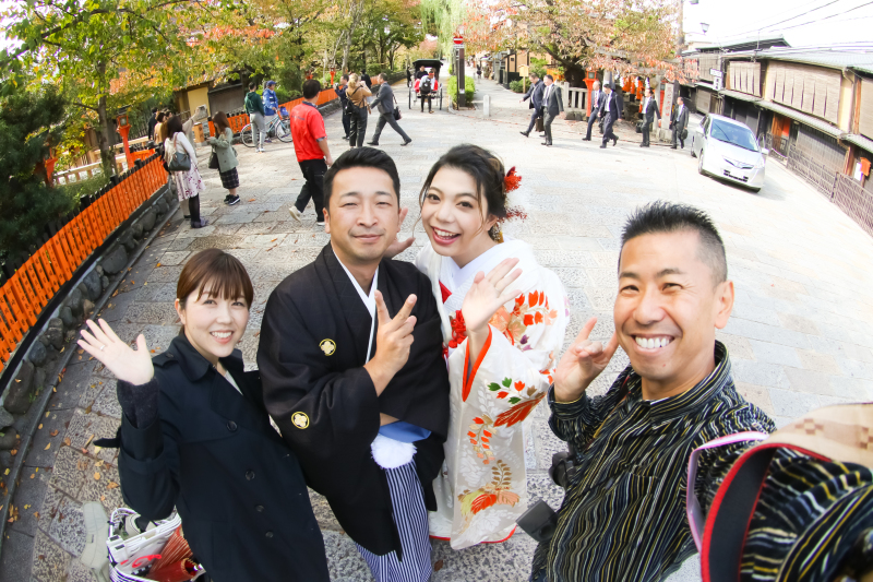 スタッフも一緒に