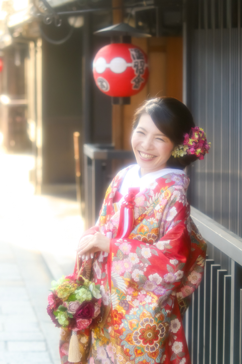 こぼれんばかりの笑顔