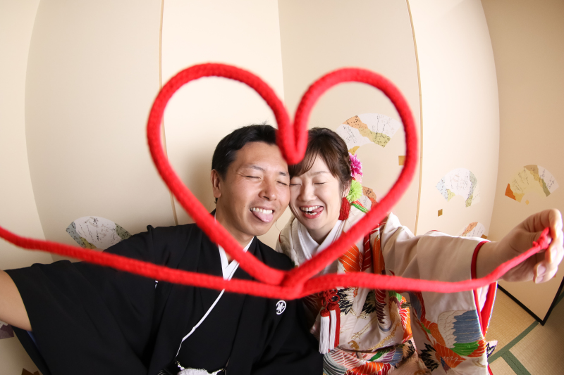 洛笑庵の中でも