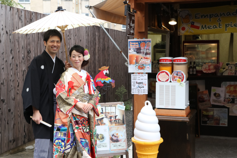 観光を兼ねる（笑）