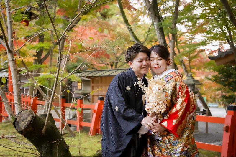 大原野神社で紅葉を楽しむ／嬉しい再会