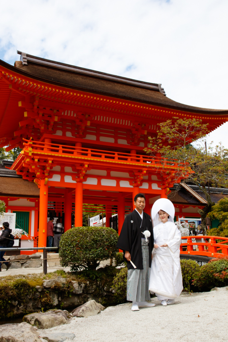 上賀茂神社で結婚式