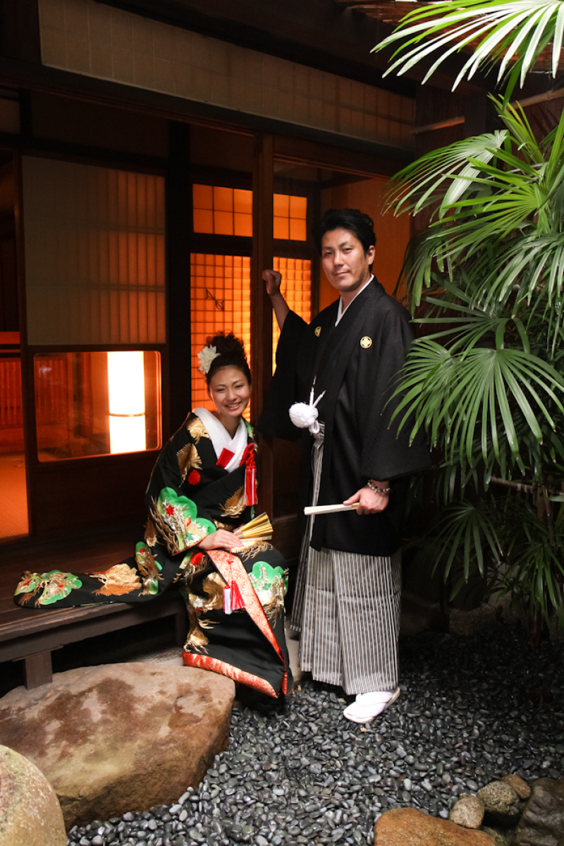 素敵な坪庭や縁側