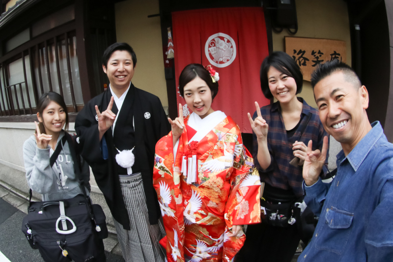 キツネな集合写真！