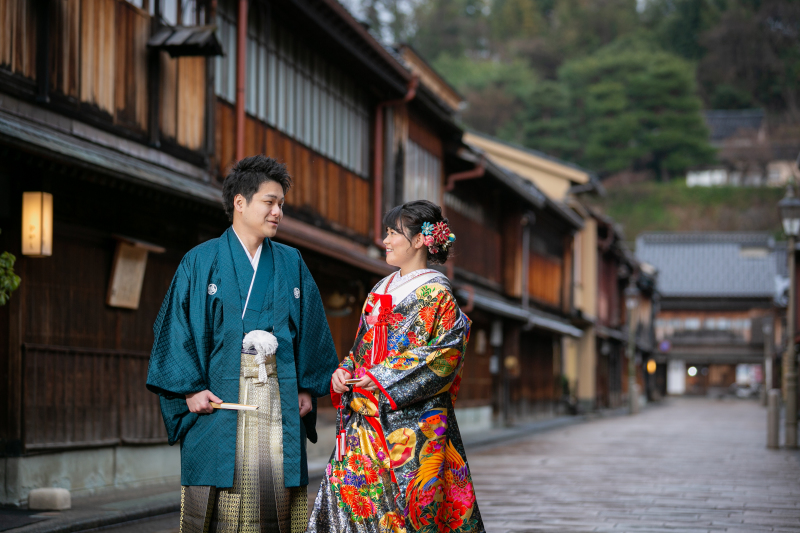 金沢ひがし茶屋街の街並み