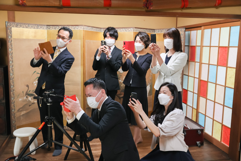 そこに家族の応援団が！（笑）