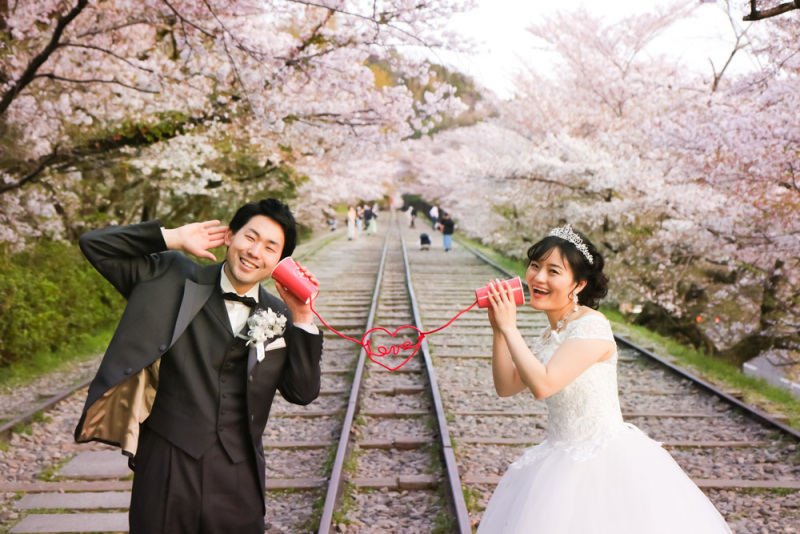 インクラインで桜三昧