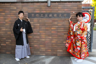 母校をたずねて〜！