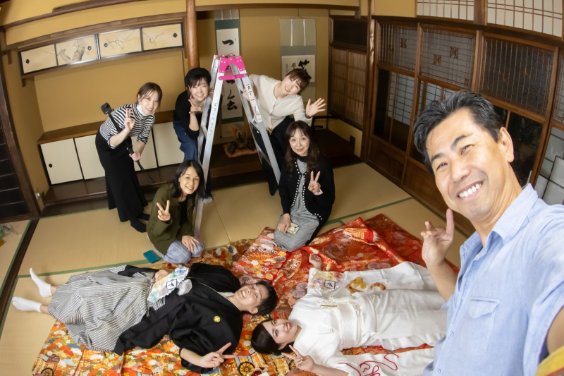 気がつけば１時間、２時間とニコニコ打合せ（笑）