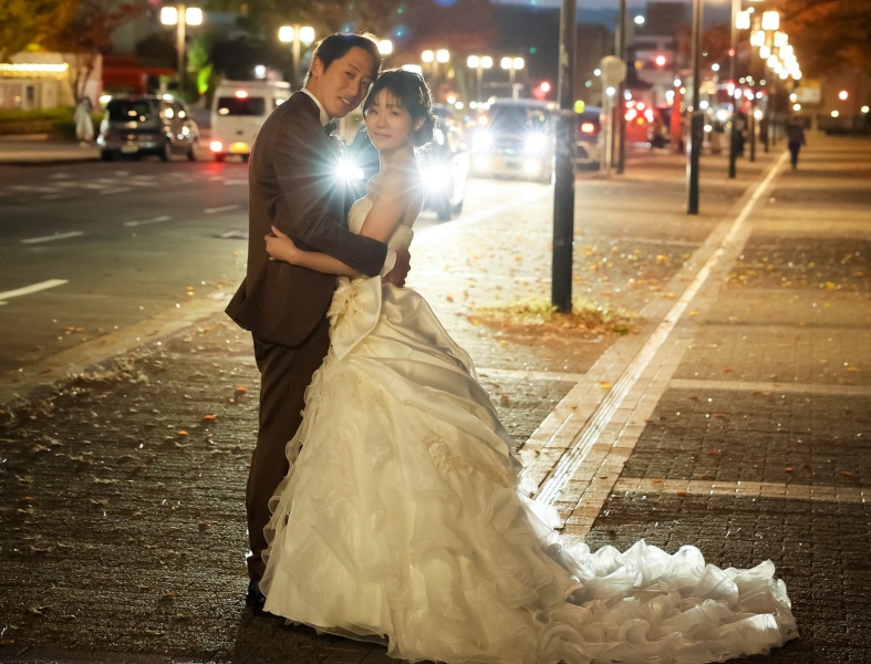 スマイルハンター 京都店_夜景で撮影できる
