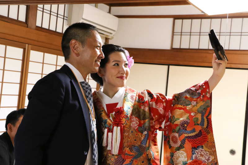 ご自身やご家族のカメラでの撮影もOK！